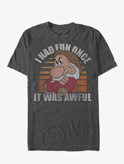 no fun t shirt